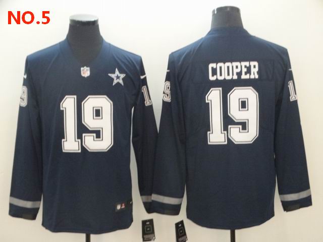 Men's Dallas Cowboys #19 Amari Cooper Jerseys NO.5;